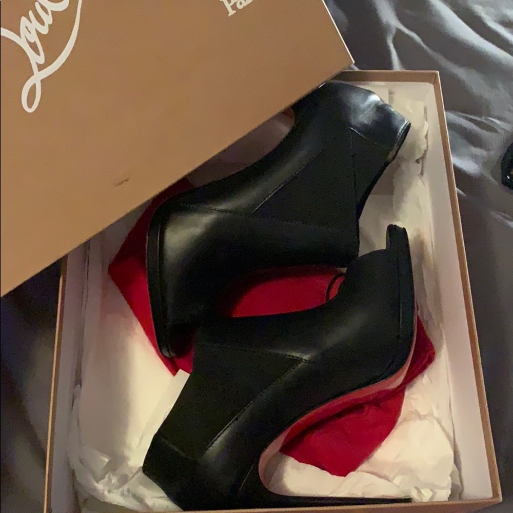 Authentic Christian Louboutin Bootstagram 120